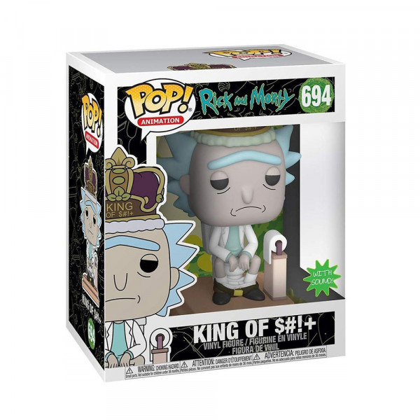 Funko POP! Rick and Morty: King of $#!+
